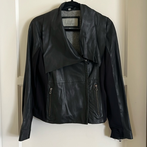 BOD & CHRISTENSEN, Black Leather Jacket - Picture 1 of 9